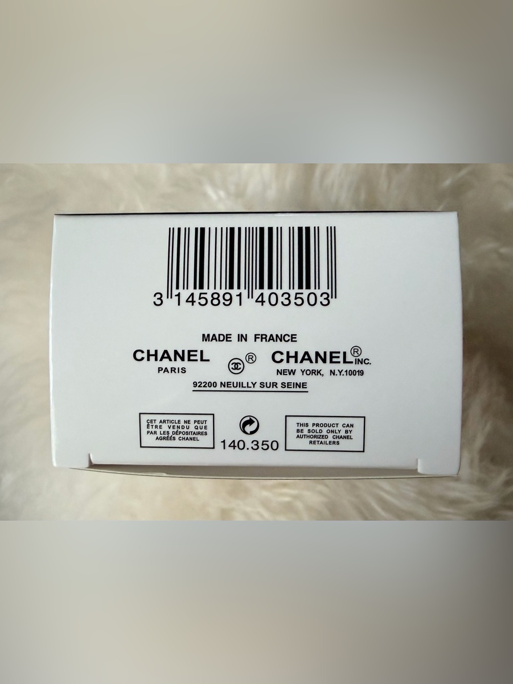 POUCH ONLY Chanel La Crème Main Hand Cream Limited Edition Denim. NEW in Bag/Box - Picture 8 of 16